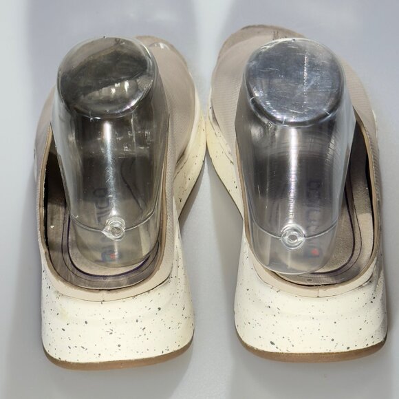 BIONICA Oceana Women's Wedge Slide Sandals Slip-on Slip Resistant Taupe Size 8M - Picture 4 of 12